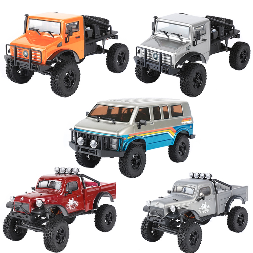 Hobby PLUS CR18P EVO ROCK VAN TRAIL HUNTER HARVEST 1/18 RC รีโมทคอนโทรลไฟฟ้ารุ่นรถ Crawler ของเล่นเด็กผู้ใหญ่