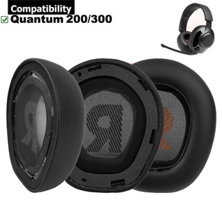 แผ่นฟองน้ําครอบหูฟัง สําหรับ JBL Quantum 200 300 Q200 Q300 Quantum200 1 คู่