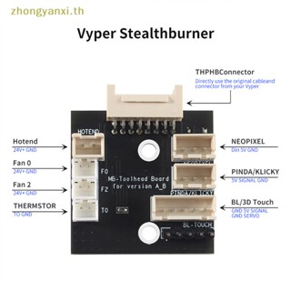 Yanxi MakerPanda StealthBurner หัวบอร์ด PCB สําหรับ Anycubic Vyper Or Kobra Max Or Kobra Plus ดัดแปลง โดย CRYDTEAM TH