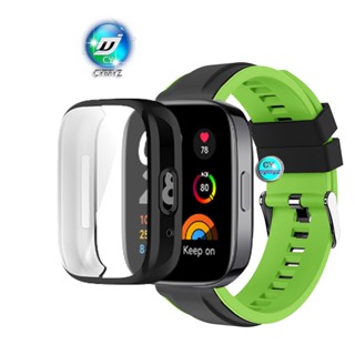 สาย Redmi Watch 3 Active สาย สายนาฬิกาสายซิลิโคน สำหรับนาฬิกาอัฉริยะ  เคสเต็มจอ เคส Redmi Watch 3 Active เคส Redmi Watch 3 Active เคส เคสป้องกัน เคส Redmi Watch 3 Active เคส เคสเต็มจอ