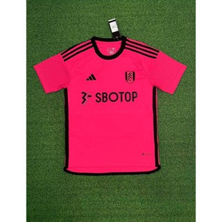 เสื้อกีฬาแขนสั้น ลายทีมชาติอังกฤษ Traorelaur Palinia Ivobi Fulham 23-24 ชุดเหย้า
