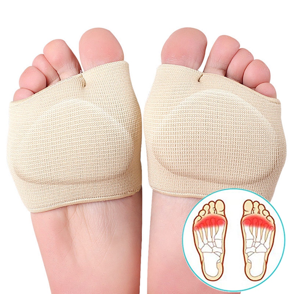 ซิลิโคน Metatarsal Pads Toe Separator บรรเทาอาการปวด Forefoot ถุงเท้า Insole Bunion Orthotics Hallux Valgus Corrector เท้า Care เครื่องมือ