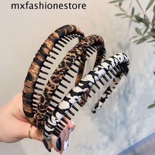 Mxfashione ที่คาดผมพลาสติก กันลื่น หรูหรา สําหรับผู้หญิง