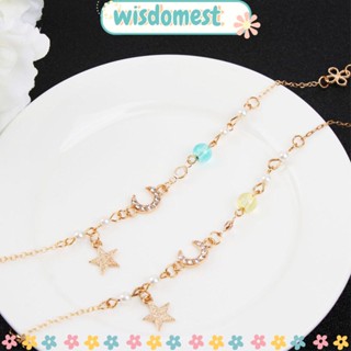 WISDOMEST สร้อยข้อมือ เครื่องประดับ ลายท้องฟ้ากลางคืน สวยงาม สําหรับผู้หญิง