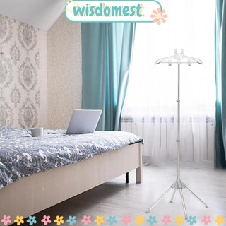 Wisdomest ราวตากผ้า อลูมิเนียมอัลลอย สีดํา สีเทา สําหรับแขวนเสื้อผ้า