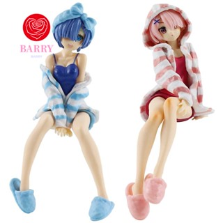 Barry ฟิกเกอร์ PVC อนิเมะ Rem Rem Ram หลากสี สําหรับของขวัญ