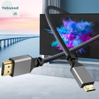 [Yobusad.th] สายเคเบิลต่อขยาย V1.4 HDMI ตัวผู้ เป็นตัวผู้ สําหรับ HDMI