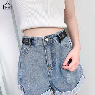 COD❤️พร้อมส่ง-เข็มขัดกางเกงยีนส์ประดับดอกเดซี่เกาหลีแฟชั่นเกาหลีรัดเอวปรับได้ทนทานอุปกรณ์เสื้อผ้าผู้ชายและผู้หญิง-a.one