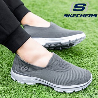 Skechers_ GOWALK ArchFit รองเท้ากีฬาลําลอง ผ้าตาข่าย ระบายอากาศ ใส่สบาย คุณภาพสูง แฟชั่นฤดูร้อน สําหรับผู้ชาย และผู้หญิง (EUR 35-45)