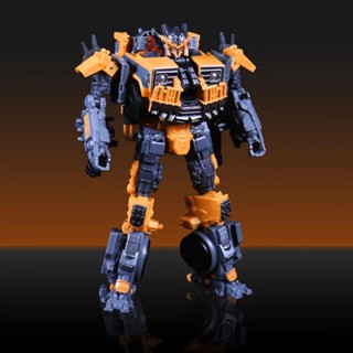 [BTF] ของเล่นโมเดลหุ่นยนต์ Transforming Movie 7 Trap Set QT-01 Big Robot Jeep Alloy Version King Kong สําหรับเด็กผู้ชาย EAKV