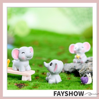 Fay ตุ๊กตาช้าง ขนาดเล็ก สําหรับตกแต่งบ้าน สวน DIY