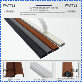 Wattle ฝาครอบสายไฟ ทรงสี่เหลี่ยม มีกาวในตัว ทนทาน กันการอัดขึ้นรูป สําหรับบ้าน นอกบ้าน