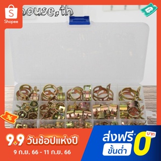 ชุดแคลมป์สปริงเหล็ก หนีบท่อน้ํามัน 6-22 มม. 115 ชิ้น