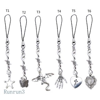 Run สายคล้องโทรศัพท์มือถือ แฮนด์เมด น่ารัก แฟชั่น อุปกรณ์เสริม สําหรับ Y2k