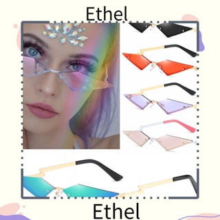 Ethel1 แว่นตากันแดด รูปเพชร สไตล์เรโทร แฟชั่นสําหรับผู้หญิง UV400