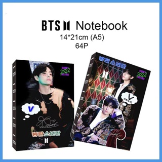 สมุดโน้ต BTS Notebook KPOP พิมพ์สีทั้งเล่ม ขนาด A5(14×21cm) หนา128 หน้า บก BTS Planner Diary สมุดไดอารี่ แพลนเนอร์
