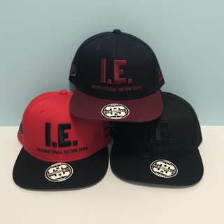 I.E Baseball Cap MenS Street Hip-Hop Stage Big Head Circumference Flat Brim Sports Hat CHFY