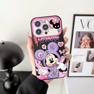 【ส่งจากไทย】กันกระแทกลายการ์ตูนน่ารักสำหรับ มินนี่ เคส for iPhone 14 Plus 13 12 11 ProMax X XR XSMAX