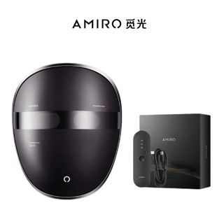 Amiro หน้ากากไฟหน้า LED สีแดง สีฟ้า สําหรับใช้ในครัวเรือน