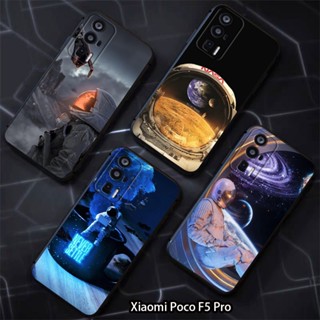 เคสโทรศัพท์ซิลิโคน TPU แบบนิ่ม ลายนักบินอวกาศ กันกระแทก สําหรับ Xiaomi Poco F5 Pro 5G Poco F4 GT Poco F3 GT