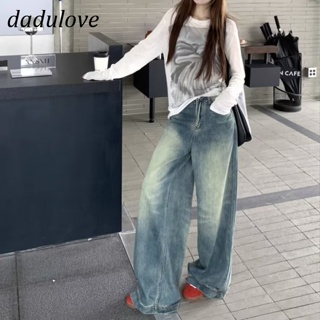 DaDulove💕 New American Style Ins High Street Hip Hop Jeans Niche High Waist Loose Wide Leg Pants plus Size Trousers