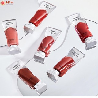 Blliss ลิปสติก ลิปบาล์ม เนื้อแมตต์ ติดทนนาน ไม่ติดแก้ว ไม่จางง่าย 6 สี