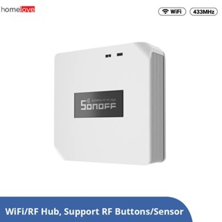 [คลังสินค้าพร้อม] Sonoff Rf Bridger2 433 Smart Hub/sonoff Rf Smart Bridge Gateway Appรีโมทคอนโทรลไร้สายสมาร์ทโฮมHomelove