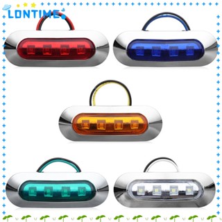 Lontime ไฟนําทาง Led DC 12V-24V สีแดง สีเขียว สําหรับติดตกแต่งภายในเรือ