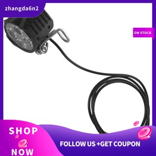 【พร้อมส่ง】ไฟหน้าจักรยาน Led 12V 24V 36V 48V 60V 72V กันน้ํา พร้อมแตร