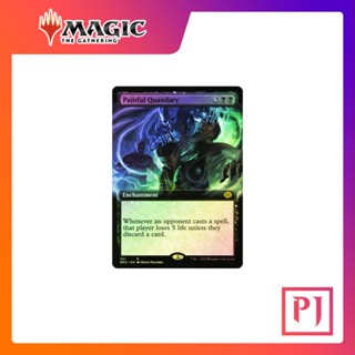 [MTG] Painful Quandary (Extended Art) [BRO] [BLACK] [RARE] [FOIL] [ENG] (การ์ดเมจิค / Magic the Gathering)