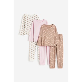 H&amp;M  Girl 3-pack jersey pyjamas 1167687_1