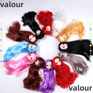 Valour ของเล่นหัวตุ๊กตา ผมยาว 1/6 BJD DIY