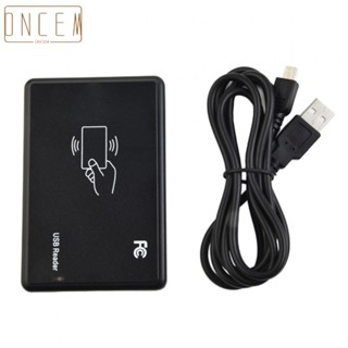 【ONCEMOREAGAIN】USB RFID Contactless Proximity Smart ID Card Reader Compact and Versatile Design