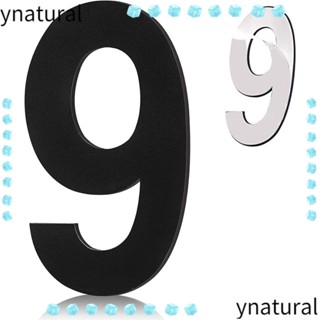 Ynatural ป้ายตัวอักษร ตัวเลข 911 5 นิ้ว มีกาวในตัว สําหรับตกแต่งบ้าน