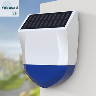 [Yobusad.th] เครื่องตรวจจับเซนเซอร์เสียงไซเรน พลังงานแสงอาทิตย์ เชื่อมต่อบลูทูธ