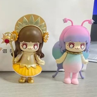 【 ของแท้ 】 52TOYS Kimmy&amp;Miki Flower Series กล่องสุ่ม ตุ๊กตาตัด เทรนด์ เพลย์เซอร์ไพรส์ ของขวัญ ของเล่นแฟชั่น ของขวัญคริสต์มาส