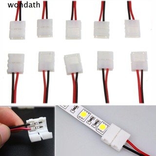 Wonda อะแดปเตอร์เชื่อมต่อสายไฟ Led 2 Pin PCB 10 ชิ้น