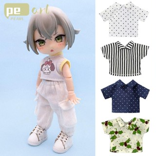 Pearlth เสื้อยืดตุ๊กตา 1/12Bjd ของขวัญ ของเล่น สําหรับเด็กผู้ชาย และเด็กผู้หญิง