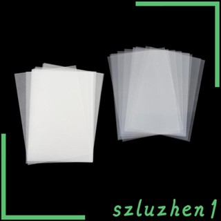 [Szluzhen1] แผ่นหดความร้อน สําหรับทําเครื่องประดับ พวงกุญแจ DIY 10 ชิ้น
