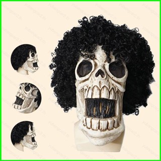 Yb2 หน้ากากคอสเพลย์ One Piece BROOK Skull สําหรับปาร์ตี้ฮาโลวีน คริสต์มาส