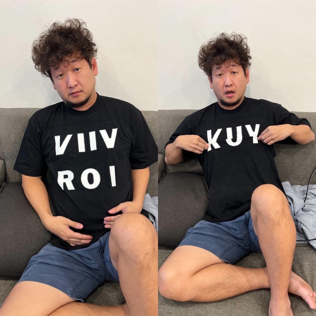 เสื้อยืด VIIV ROI ป้าย Hiptrack