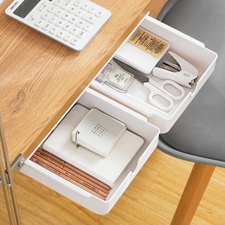 Hộc Dán Ngăn Bàn, Ngăn Kéo Bàn Mini Để Văn Phòng Phẩm-PD112