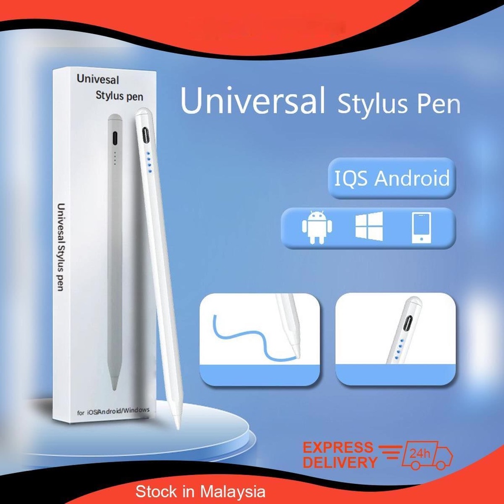 ปากกาสไตลัสสําหรับแท็บเล็ตหน้าจอสัมผัสสากล Android สําหรับโทรศัพท์ Xiaomi Huawei
