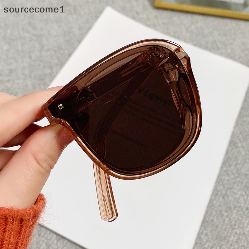 [sourcecome1] ใหม่ แว่นตากันแดด UV400 ทรงสี่เหลี่ยม พับได้ แบบพกพา หลากสี แฟชั่นฤดูร้อน สําหรับผู้หญิง และผู้ชาย