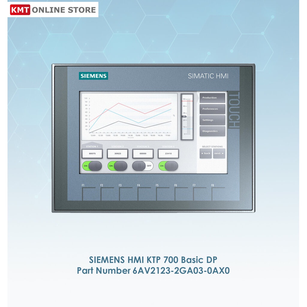 SIEMENS HMI KTP 700 Basic DP