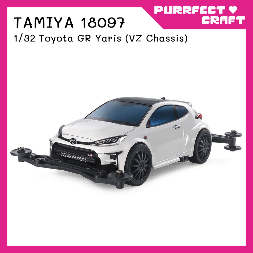 TAMIYA Toyota GR Yaris (VZ) (18097) รถรางทามิย่า