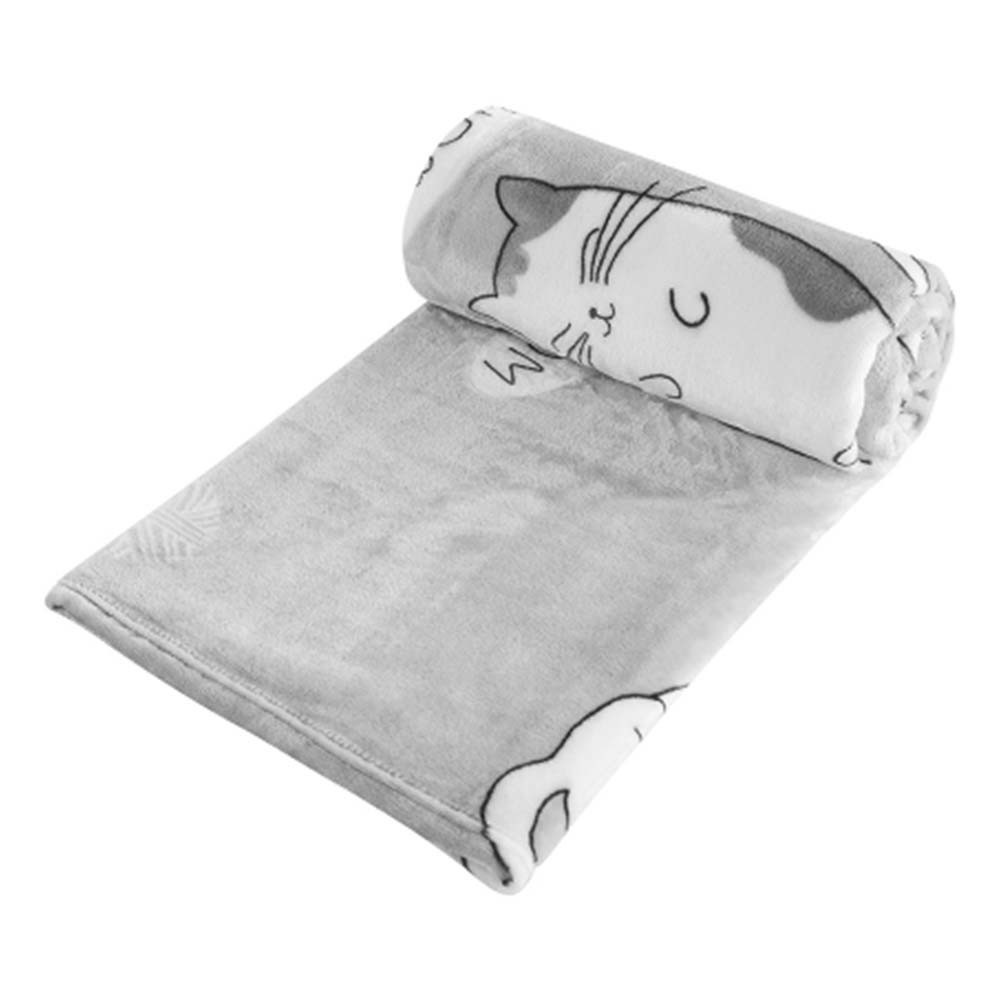 GlobalHouse TRUFFLE ผ้าห่ม รุ่น LAMAE-02 ขนาด200x230x0.5 ซม. สีเทา สินค้าของแท้คุณภาพดี