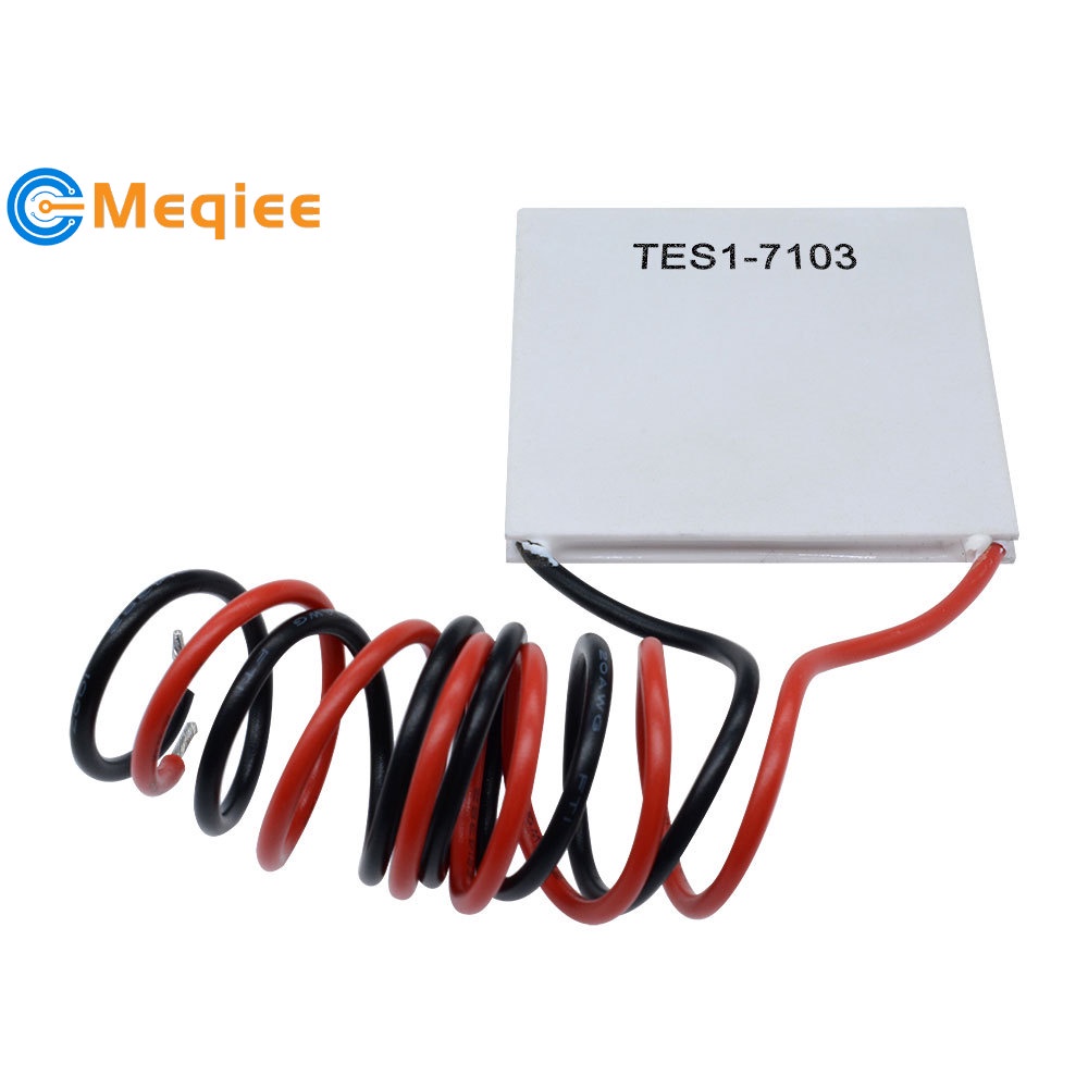 Tes1-7103 แผ่นทําความเย็น 23X23 มม. DC 5-8V 3A 65℃ ช่วงอุณหภูมิ: -55℃~85℃ อุปกรณ์เสริมความงาม สําหรับตู้เย็น