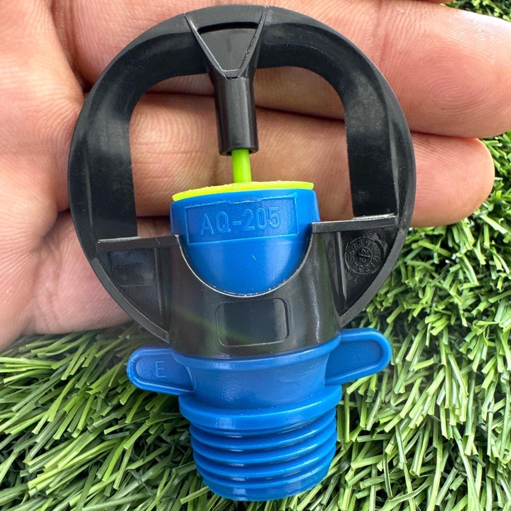 หัวสปริงเกอร์ Aq-205 ขนาด 4 หนุ 100 หัว ปริมาณน้ำ 200 ลิตรต่อชั่วโมง
