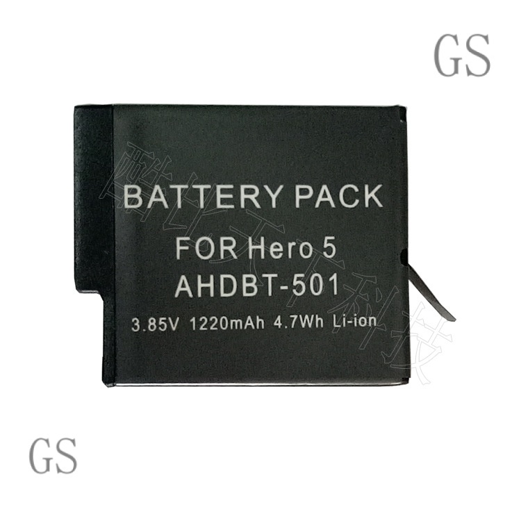 GS New GoPro Hero5 Sports Camera Battery Charger Three Charge 3 501 Battery Set